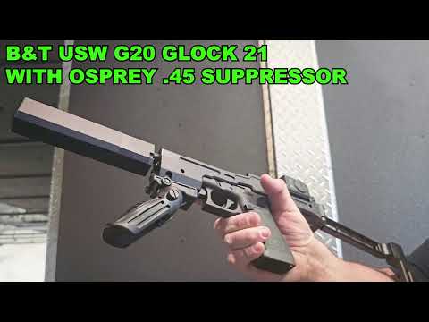 B&T USW G20  45 ACP SUPPRESSED