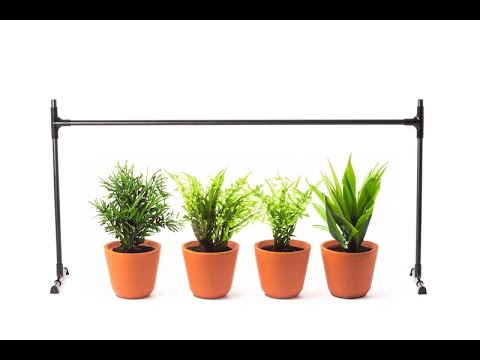 Top Hooks - держатель для фитоламп на подоконник. Стойка для крепления фитосветильников для выращиваня рассады - фото 1 - id-p2098456856