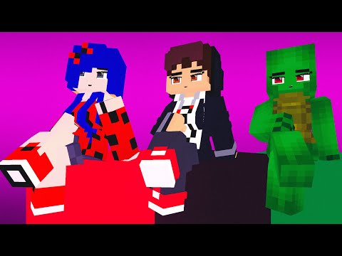 LUCKY SUPER IDOL MEME : MINECRAFT ANIMATION | BAGAS CRAFT BOY  ,  LADYBUG AND MIKEY