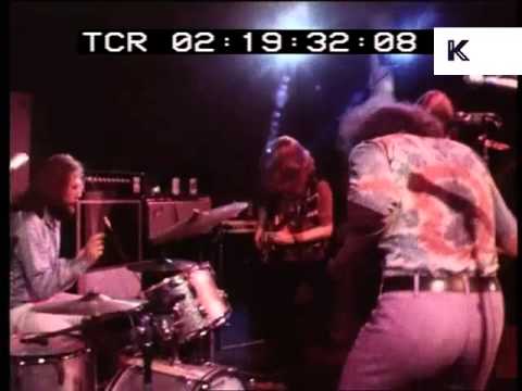 Late 1960s, early 1970s Joe Cocker and the Grease Band Perform | Premium Footage