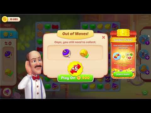 Homescapes🏠: Beat Level 4120-4121 - Gameplay (Android | iOS)