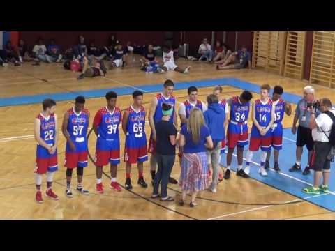 United World Games 2016 SaWTeamUSA U19 East/West MBB Silver/Bronze Medal Ceremony