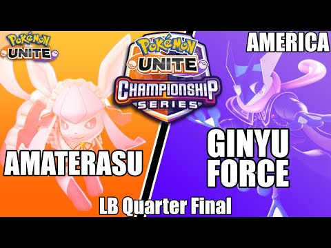 Amaterasu vs Ginyu Force - PUCS NA Championship LB Quarter Final | Pokemon Unite