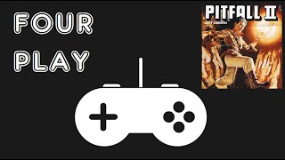 Four Play - Pitfall II: The Lost Caverns - 8-bit Console Comparison