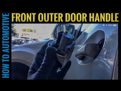 How To Replace The Front Door Handle On A Mercedes ML350