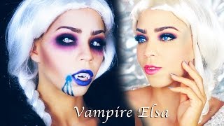 Vampire Frozen Elsa Makeup Tutorial