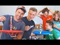 Mark Rober Vs Ninja Kidz 60 Second Mini Game Challenge