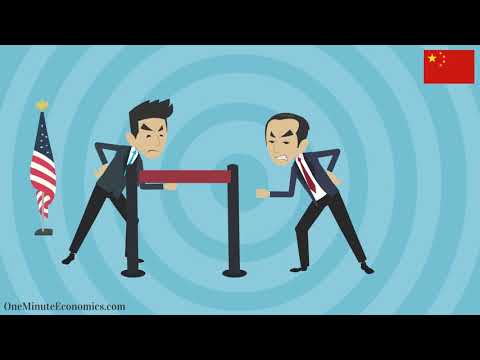 The US - China Trade War Explained in One Minute: Causes/Reasons, United States Tariffs, etc.