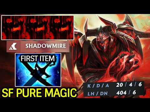 Shadow Fiend Pure Magic – First Item Yasha and Kaya Spam Raze Dota 2