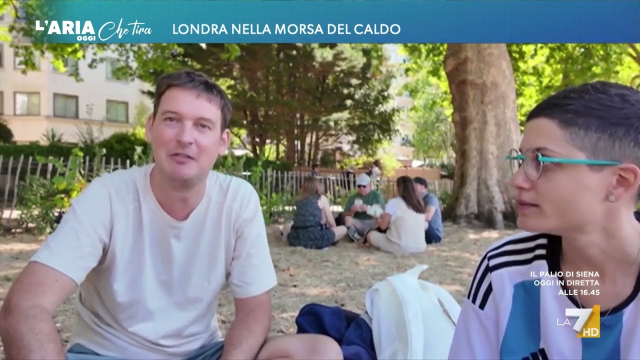 Londra nella morsa del caldo