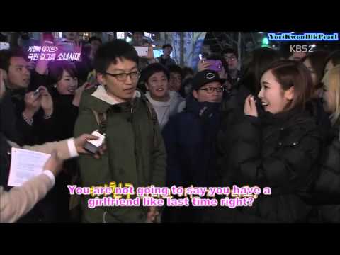 [ENG] 140308 SNSD Guerilla Date Part 1