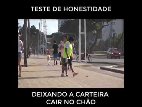 Pegadinha- teste de honestidade