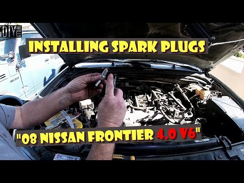 How to install Spark Plugs "Nissan Frontier 4.0 V6"