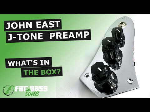 John East J-Tone Bass Preamp for Jazz Bass®: What’s In The Box (A Close-Up Look)