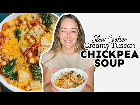 Slow Cooker Marry Me Chickpea Soup