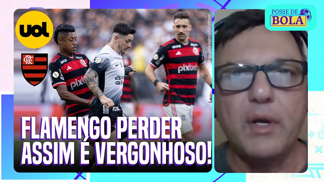 MAURO CEZAR: FLAMENGO CONSEGUIR PERDER PARA ESSE CORINTHIANS É VERGONHOSO! O TIME É HORRÍVEL