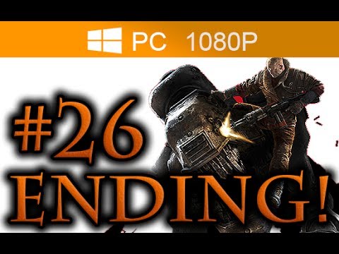 Wolfenstein The New Order ENDING Walkthrough Part 26 [1080p HD PC MAX Settings] - No Commentary