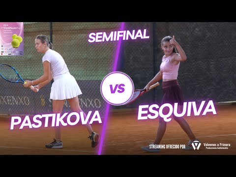 Semifinal Femenina - 21º ITF Juniors Sanxenxo J300 - Charo Esquiva VS Julie Pastikova