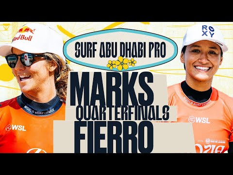 Caroline Marks vs Vahine Fierro | Surf Abu Dhabi Pro 2025 - Quarterfinals