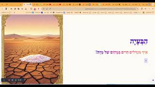 🌿 כאשר המדבר מחייך: שיעור לטו בשבט על גאולה, חקלאות ונס שקדיה