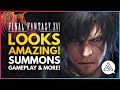 New FINAL FANTASY 16 Looks AMAZING! Huge Summons, Gameplay & Trailer