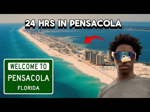 24 HOURS IN PENSACOLA | FIRST TIME EVER AT THE BEACH 😏 ???