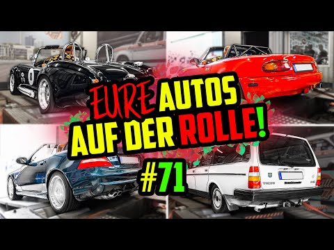 Die COBRA auf der ROLLE! - Prüfstandstag Halle77 - MARCO nimmt EURE Autos ran!