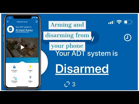 HOW-TO: Arm and disarm your ADT command panel from ADT control app