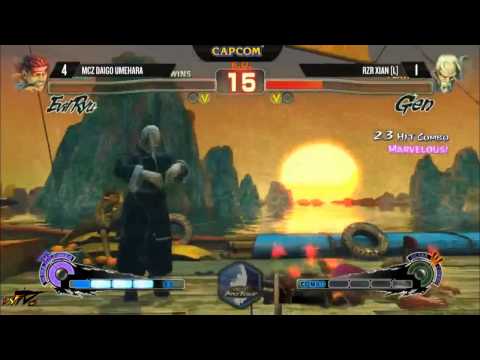 Capcom Pro Tour Asia : Daigo(E.Ryu) vs Xian(Gen) - Grand Final