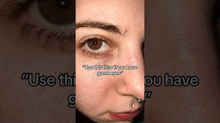It just turned my eyes pink #greeneyes #prettyeyes #greeneyescheck #eyecolor #redeyes #pinkeyes
