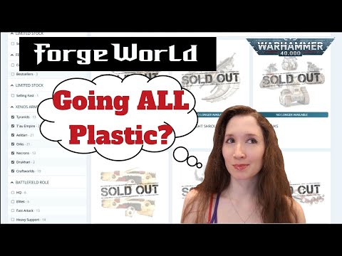 Is Forgeworld Going All Plastic?