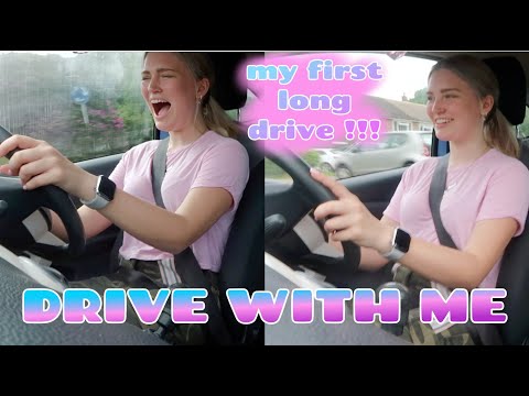 SO.... I GOT MY LICENSE *my first long drive on my own* - Robyn Emily