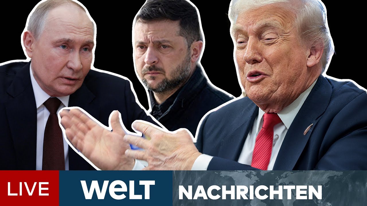 UKRAINE-KRIEG: Trump setzt Selenskyj die Pistole auf die Brust - Friedensplan-Ultimatum! | LIVE