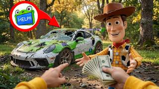 FIRST Start of Abandoned TOY STORY Car | POV Test Driving Buzz Lightyear Car After SHOCKING Crash 