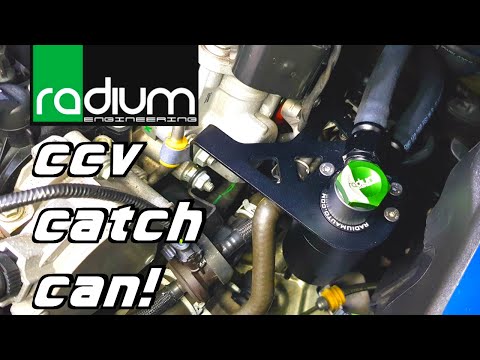 RADIUM ENGINEERING CCV CATCH CAN KIT INSTALL! | FOCUS RS