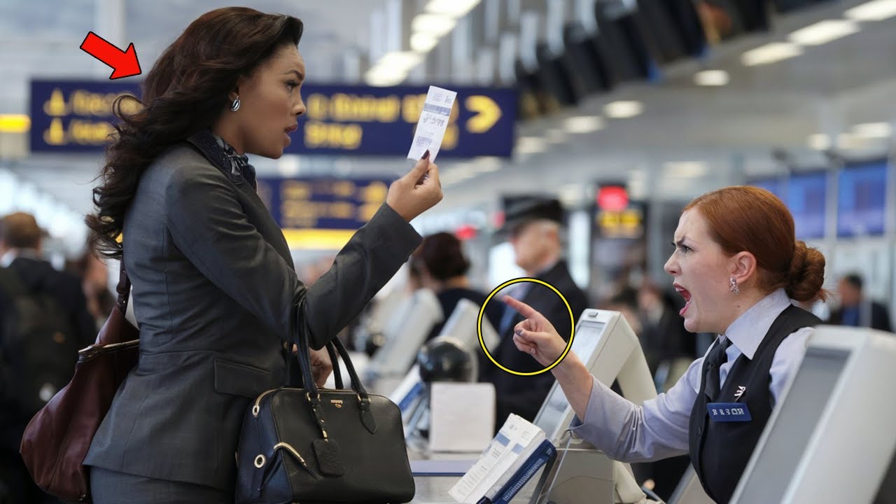 Black Woman Denied Her Seat—Until the Airline CEO Recognized Her as His Boss!
