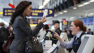 Black Woman Denied Her Seat—Until the Airline CEO Recognized Her as His Boss!