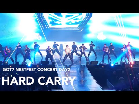 20250201 GOT7 NESTFEST CONCERT DAY2 "HARD CARRY"  FANCAM#kpop #got7 #갓세븐