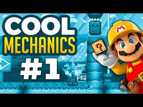 Super Mario Maker - COOL MECHANICS [#1] - Level Showcase
