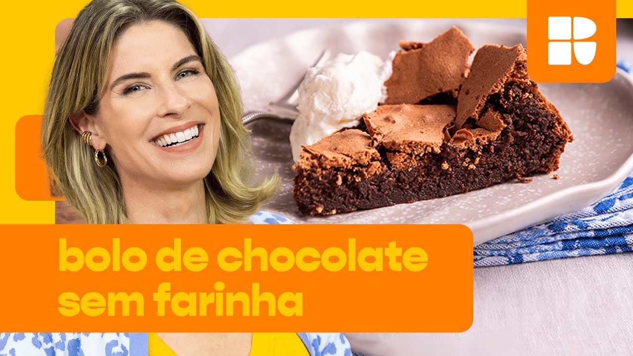 Bolo de chocolate sem farinha | Rita Lobo | Cozinha Prática