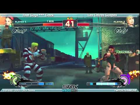 HADOCON III - SSF4:AE 3v3 - That Guy's Ass Crack vs Los Chicos Guapos - Loser's Finals