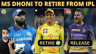BREAKING : Keiron Pollard RETIRE from IPL | MS Dhoni to become Team India T20 Coach after IPL 2023