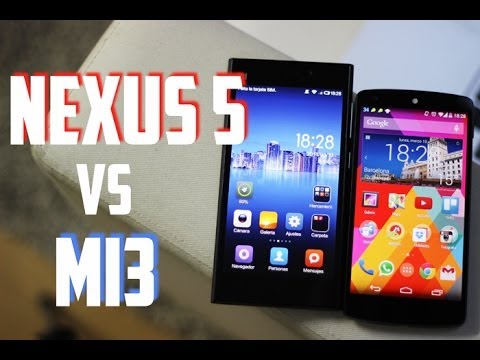 Comparativa Nexus 5 vs Xiaomi Mi3
