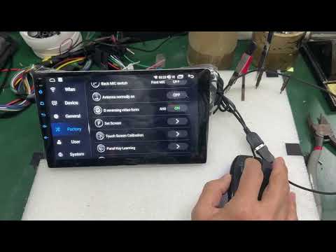 LEHX CAR RADIO Touch screen correction