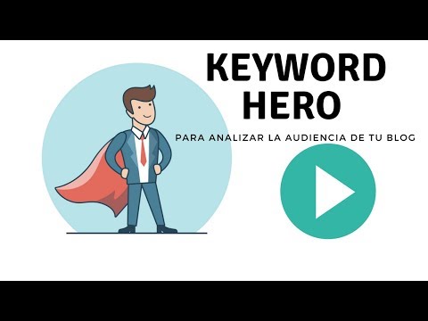 Analytics con Keyword Hero, audiencia del blog