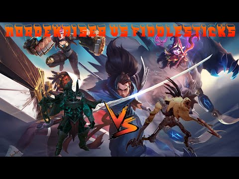 Mordekaiser Jungle ranked gameplay vs Fiddlesticks  - 3rd promogame