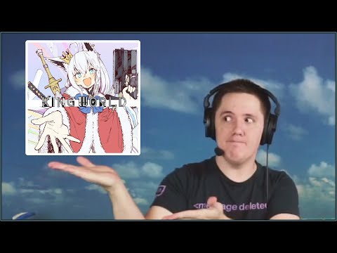 Shirakami Fubuki - Kingworld On Drums!