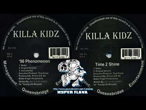 Killa Kidz Klique ‎- '96 Phenomenon / Time 2 Shine (VLS) (1997)