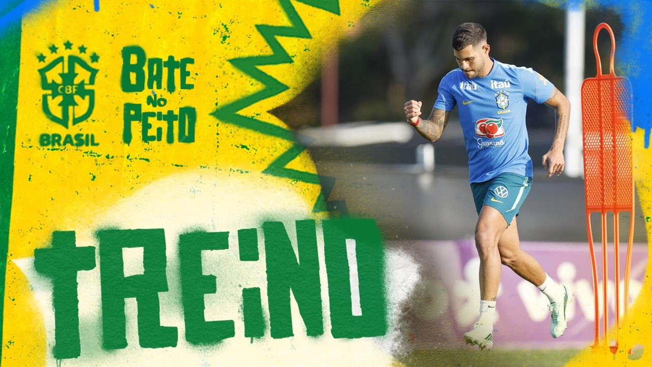 AO VIVO: TREINO DA SELEÇÃO BRASILEIRA MASCULINA PRINCIPAL