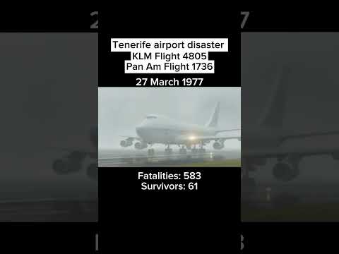 Tenerife Airport Disaster #planecrash #aviation #aircrashinvestigation